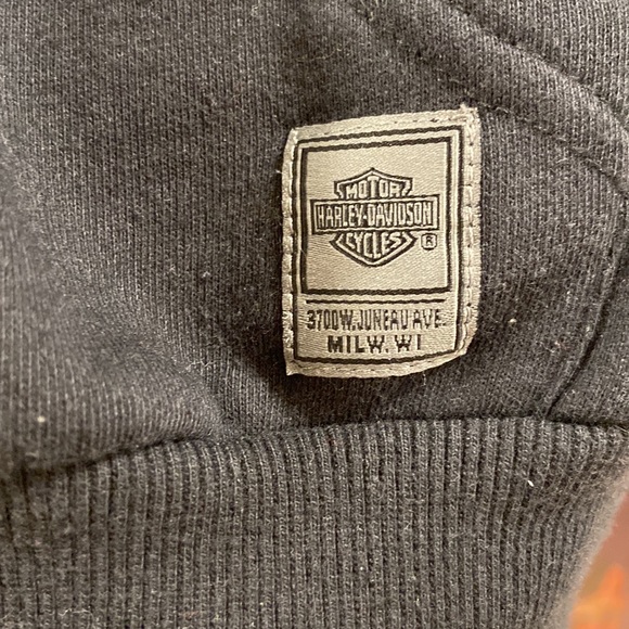 Harley-Davidson || Black Hoodie - Picture 4 of 7